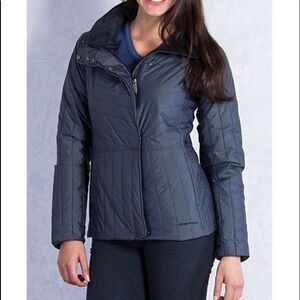 EXOFFICIO - Women’s Cosima Jacket Coat Small Petite (4-6) in grey black NWOT